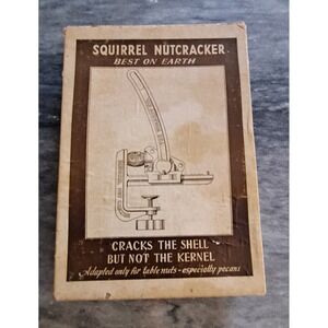 Woldert Squirrel Nut Cracker Model 300- In Box (USA)